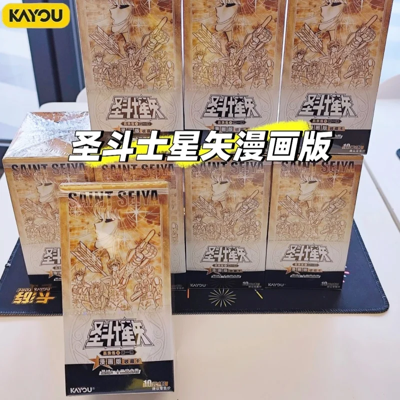 

Genuine KAYOU Saint Seiya Card Comic Version Stars‌ Pack Knights Of The Zodiac SE Limited Supreme Hall Special Collection Card