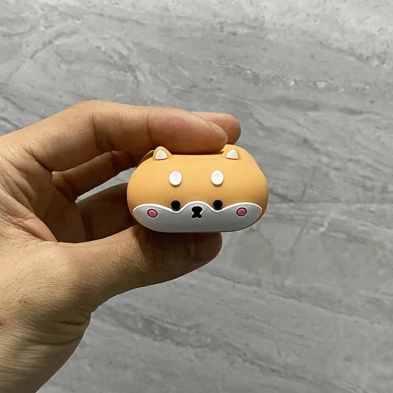 Cartoon Corgi Dog Silicone Case for AirPods Pro2 Airpod Pro 1 2 3 Bluetooth Earbuds Charging Box Protective Earphone Case Cover