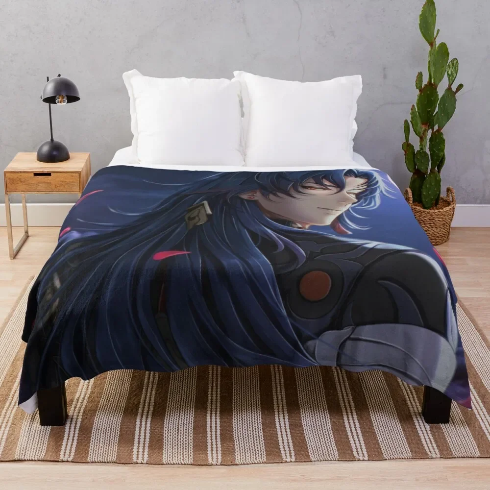 Blade (honkai star rail) Throw Blanket Wrinkle Resistant Lightweight Blanket