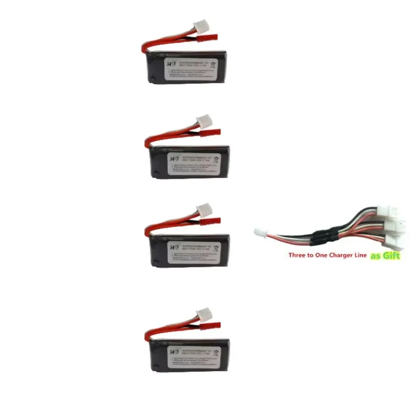 Bateria de 7.4v 500mah para bateria c8823 jjrc c8823 rc peças sobressalentes de bateria de carro usb c8823 acessórios de caminhão de carro de controle remoto