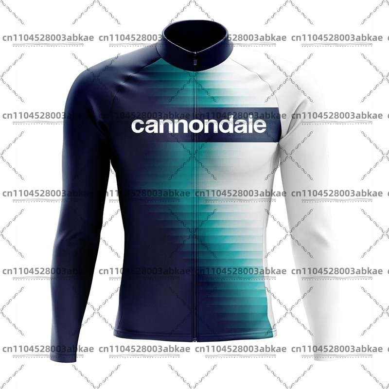 Cannondale Men's Long Sleeve Thin Cycling Jersey Spring and Autumn Anti-UV Mesh Mountain Bike Clothing - view 3