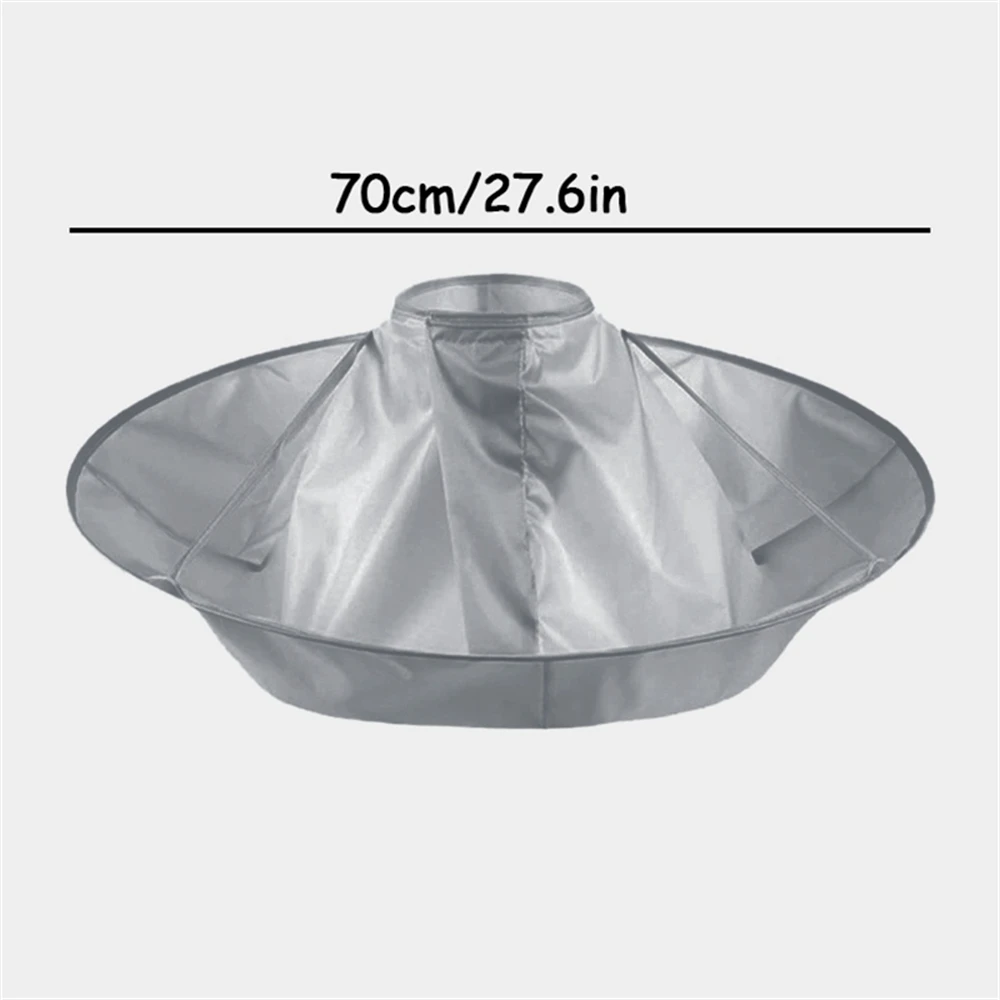 1pc Creative Apron Hair Cutting Cloak Coat Salon Barber Stylist Cape Umbrella Haircut Cloak Hairdressing Home Cleaning Protector