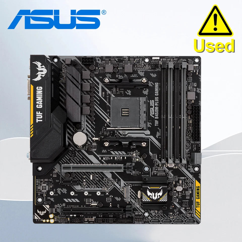 Placa Base ASUS TUF B450M-PLUS GAMING Socket AM4 1×HDMI PCI-E 3.0