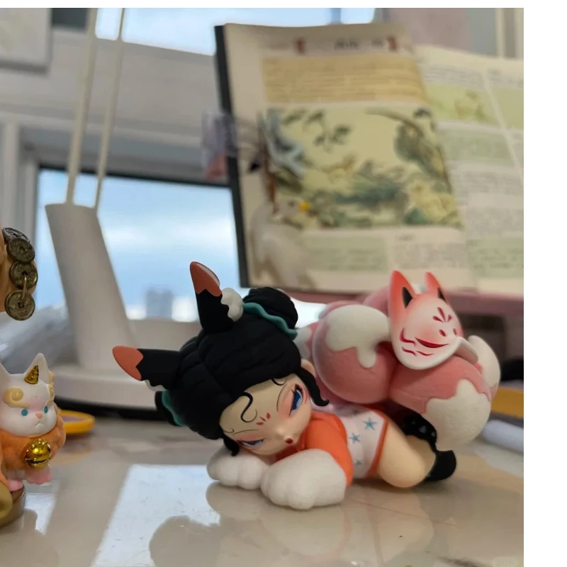 

Dodonami Sea Series 3 Blind Box Mythical Creature Figure - Cute Floating Mountain Collectible Model Desk Decor Gift for Girls