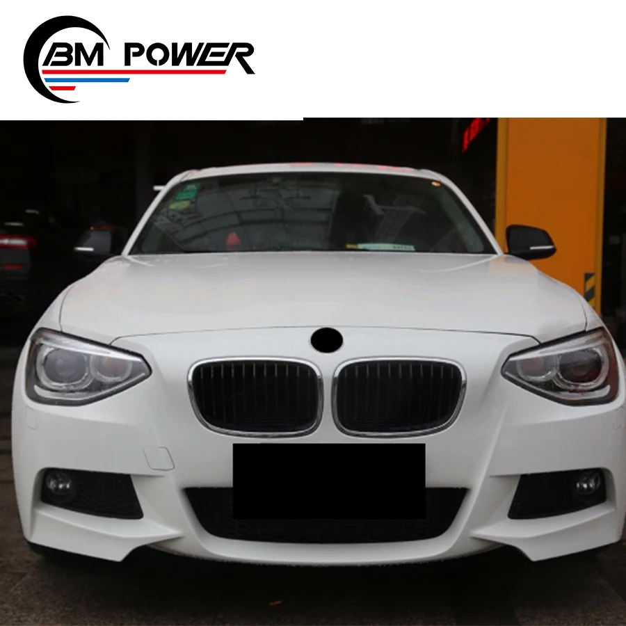 1 Series F20 MT Style Body kits for F20 1 series car bumper side skirt pp material upgrade full facelift body kits set