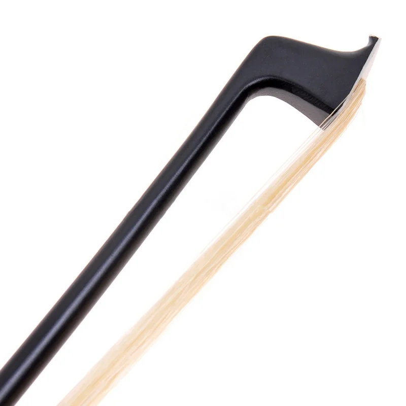 4/4 3/4 1/2 1/4 1/8 Violin Bow Black Strong Carbon Fiber Bow Violin Bow Violino Arco Ebony Fogs Carbon Fiber Violin Bows