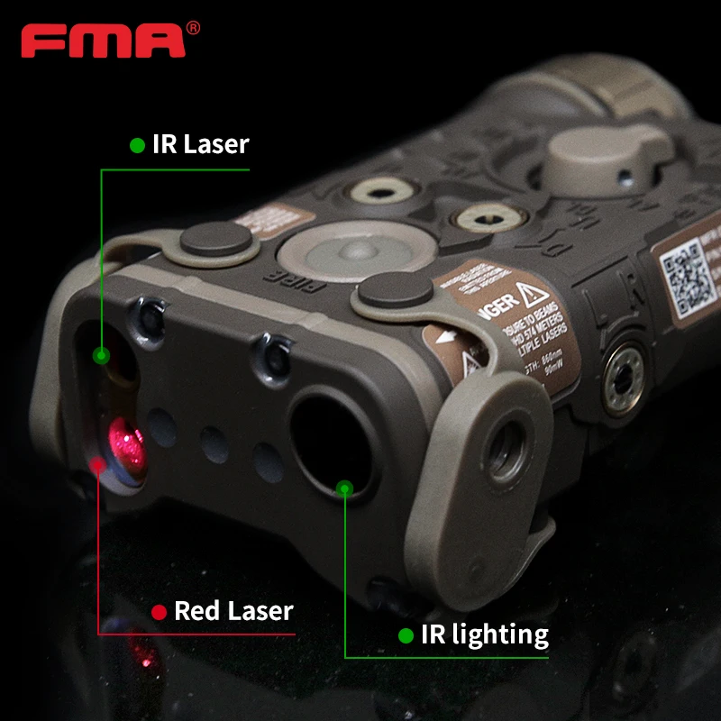 FMA LAB NGAL LA-23/PEQ LEGENDARY VERSION Waterproof Tactical IR Aiming Prop with High Power and Shockproof Effect TB1444
