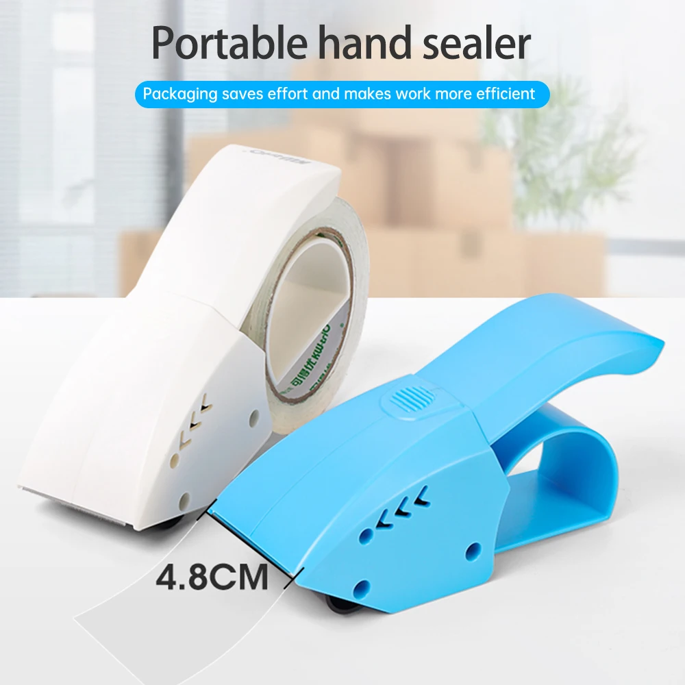 

【New】KW-trio Handhled Tape Dispenser 40-48mm Width Tape Cutter Manual Packing Sealing Boxes Device Packaging Parcel Roller