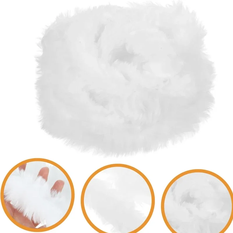100 سنتيمتر فرو الأرنب الصناعي وشاح فروي الشريط الفراء الشريط التشذيب الشريط Craft بها بنفسك الحرفية الخياطة الملابس والاكسسوارات الاكسسوارات اليدوية