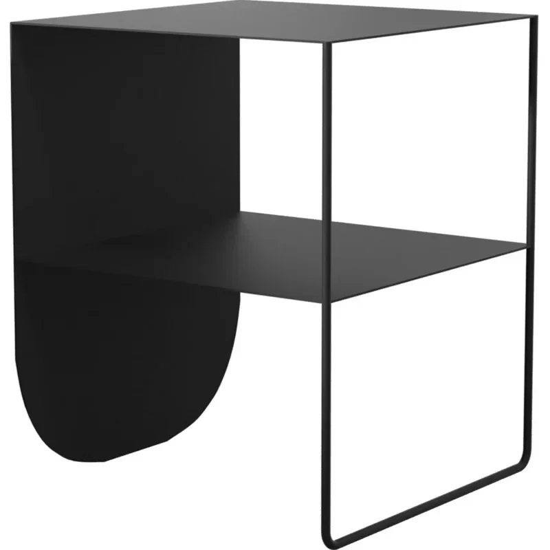 

Nordic wabi-sabi wind side table sofa side wrought iron coffee table commercial