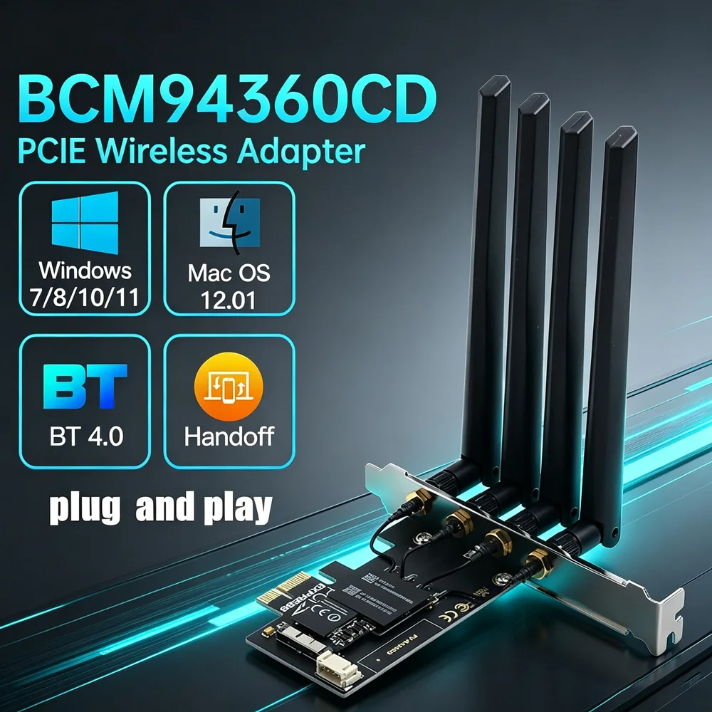 pcie-bcm94360cd-wireless-adapter-dual-band-24g-5ghz-1750m-bluetooth-40-80211ac-wireless-network-card-for-mac-os-win7-8-10-11