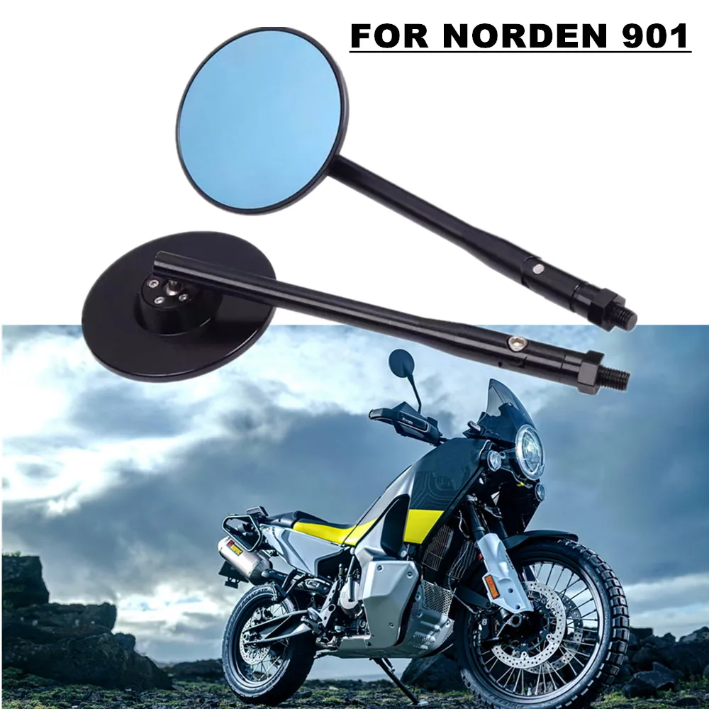 สำหรับ Husqvarna Norden 901 Norden901 NORDEN 901 2022รถจักรยานยนต์กระจกมองหลัง CNC กระจกมองหลัง