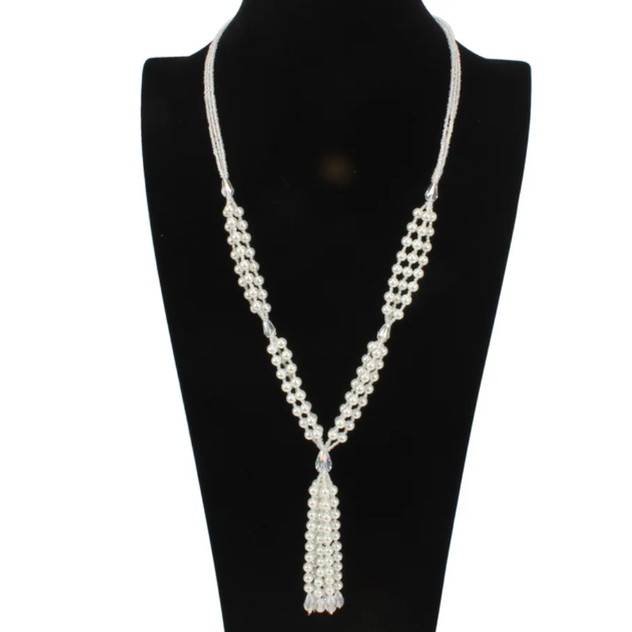 

CHARMING GENUINE SOUTH SEA WHITE ROUND PEARL NECKLACE