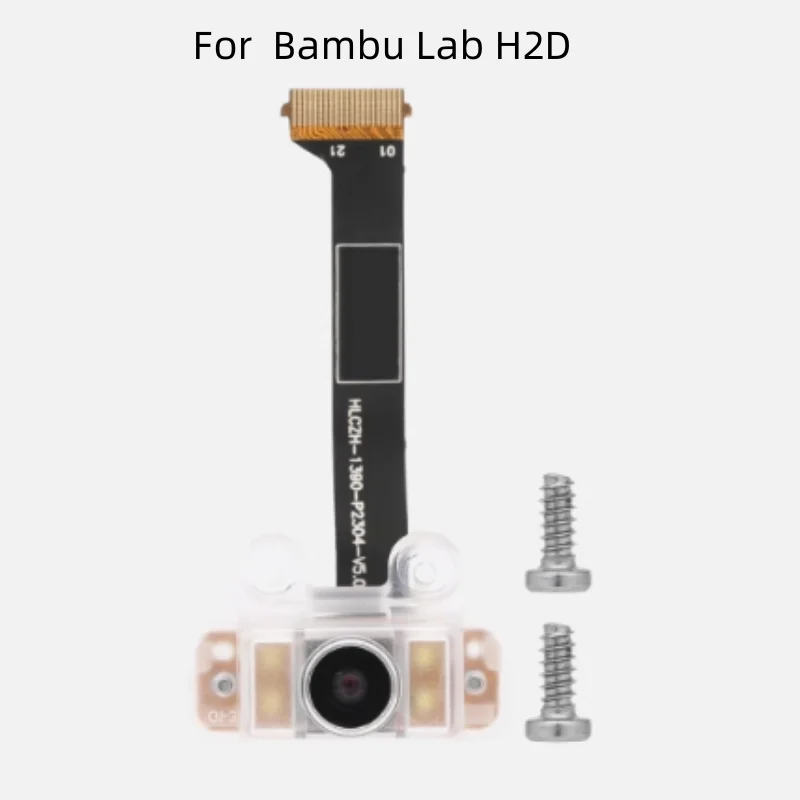 Nozzle Camera For  Bambu Lab H2D/H2C supports 1080p at 10fps (up to 30fps) for detecting hotend wrapping