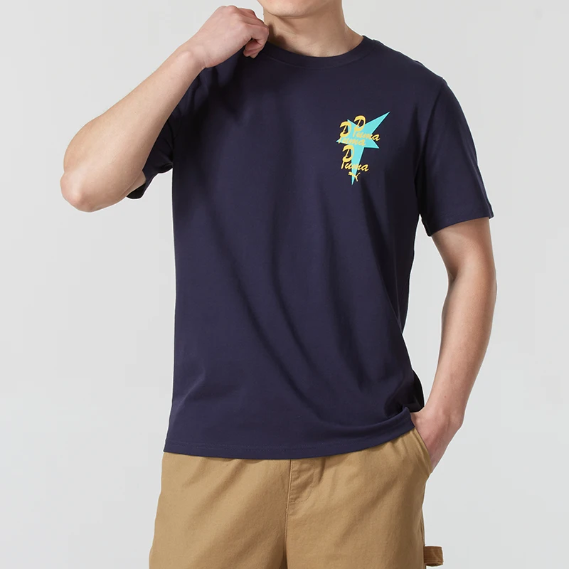 

Puma Men's Short-Sleeved Running Training Top Fashionable Casual T-Shirt Basketball Fitness Sportswear 634201-16