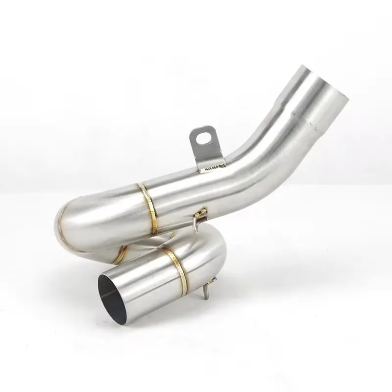 

For Kawasaki Ninja ZX-6R 636 2009-2024 Years ZX6R ZX636 Escape Motorcycle Exhaust System Middie Link Pipe Muffler 51MM Slip-On