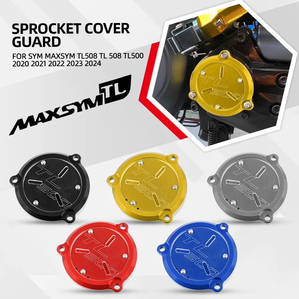 For SYM MAXSYM TL508 TL 508 TL500 2020 2021 2022 2023 2024 Motorcycle CNC Engine Stator Cover Engine Protective Decoration Cap