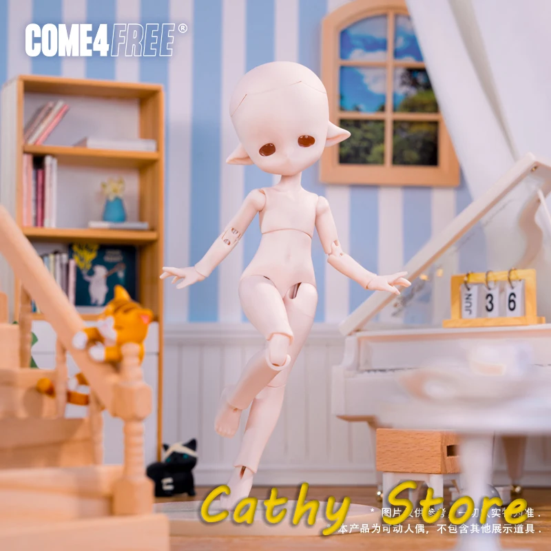 Come4free Bangni Nian Gao Body Diy Elemental Body Kit 13cm Bjd Accessories Kawaii Doll Desktop Decor Collect Toys Birthday Gifts