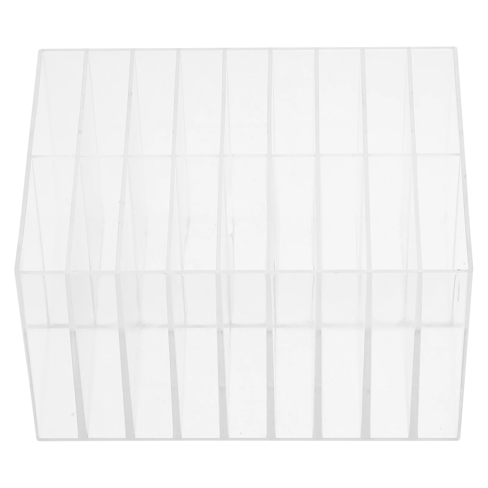 18 グリッド透明マーカーペン収納ラックデスク ganizer 大容量学校事務用品ポータブルペン St