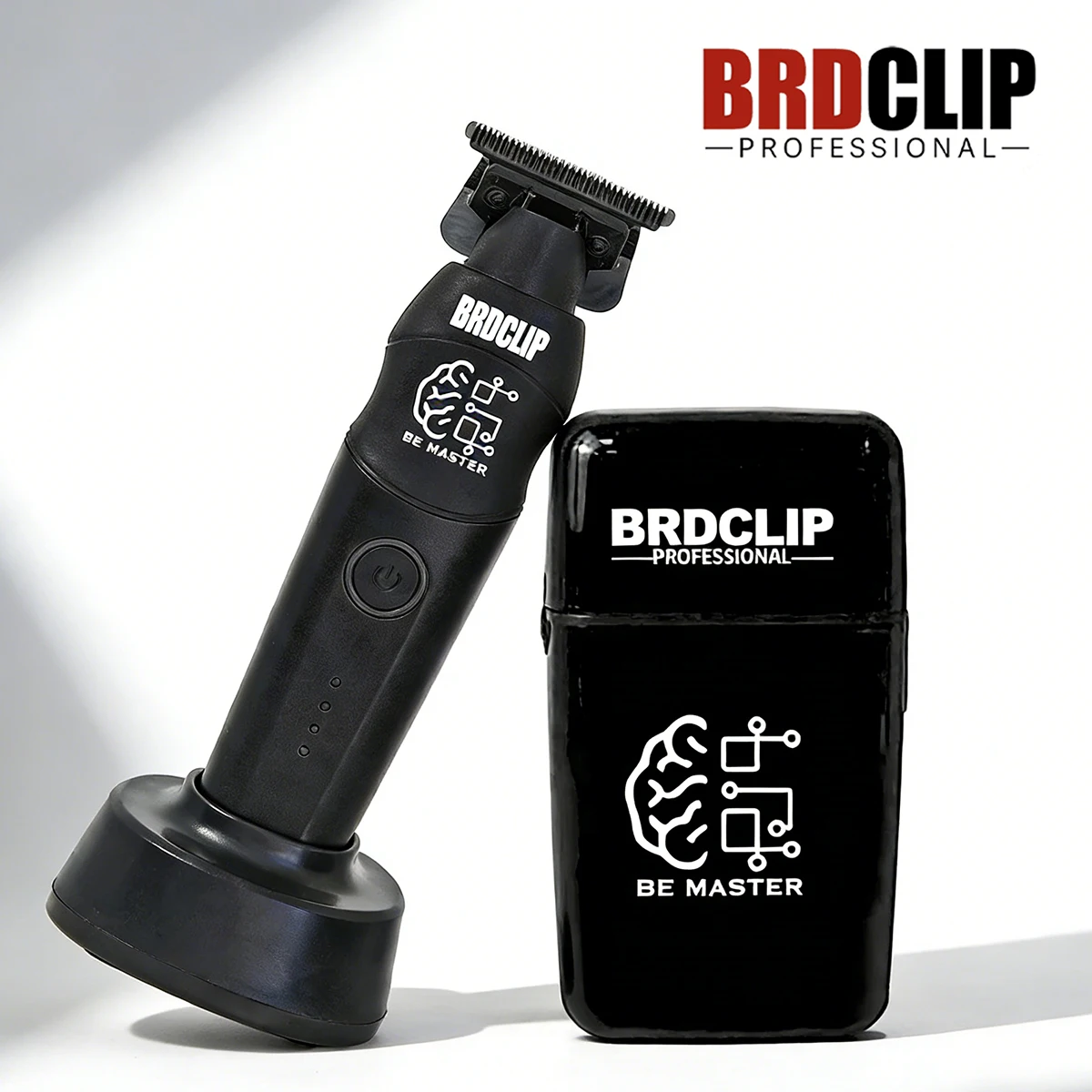 

Профессиональный BRDCLIP цинковый сплав для тела DLC Blade Salon, домашний триммер для бороды, бакенбардов, мужской электрический триммер для волос, бритва 10000 об/мин