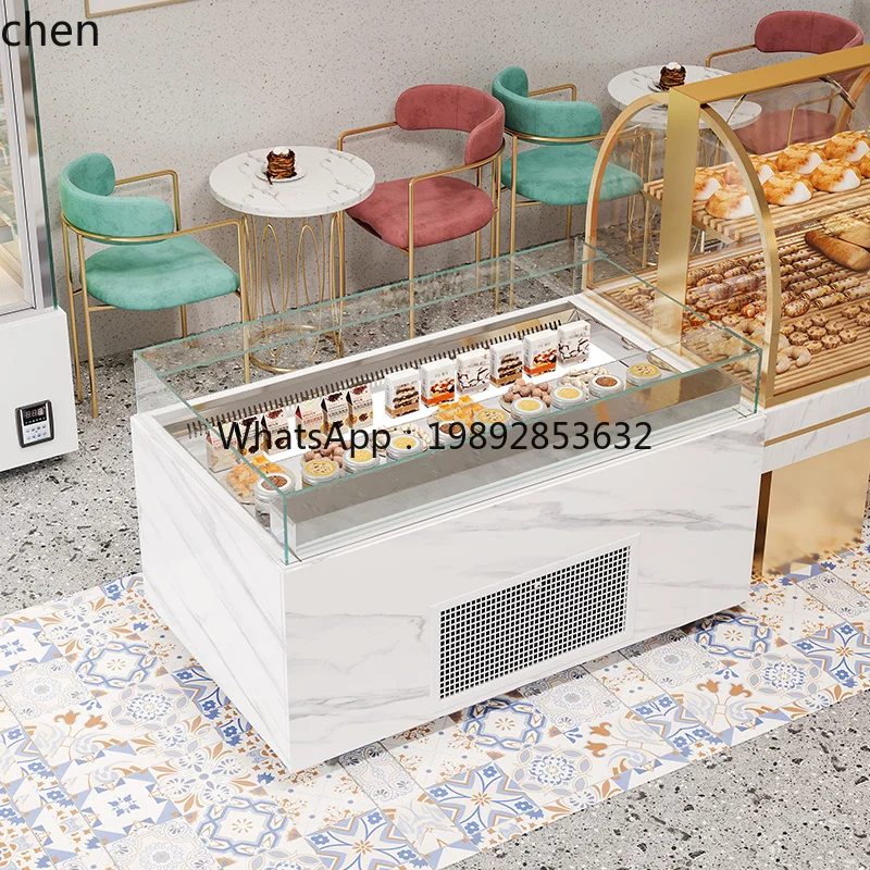 Fruit Fishing Fresh-keeping Cabinet Refrigerated Cabinet Dessert Sushi Open Sandwich Cabinet