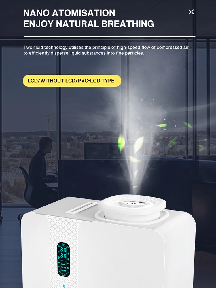 Namste 500m³ Smart Scent Air Machine Perfume Electric Aroma Diffuser Smell for Home Professional Flavoring Air Freshener Hvac image 3