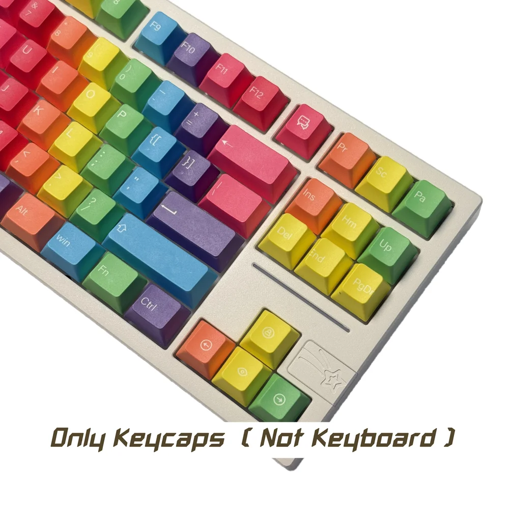 

131 Keys Cherry MX Switches ANSI US PBT Dye-Sub Keycaps Set gaming accessories for Mechanical Keyboard 61/64/75/84/87/104/108