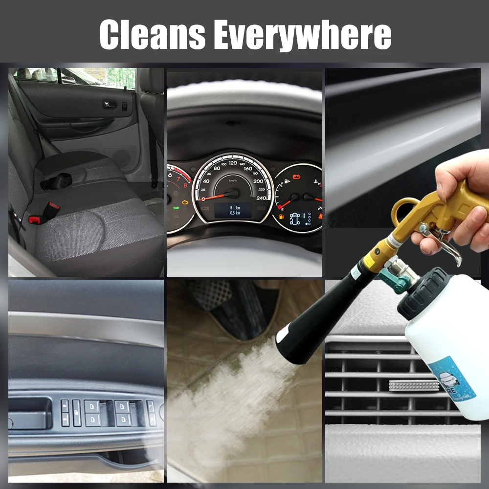 Tornado Pneumatic Air Foam Gun High Pressure Car Wash Interior Deep Cleaning Gun Espuma Tool for Tornador Detailing Tool