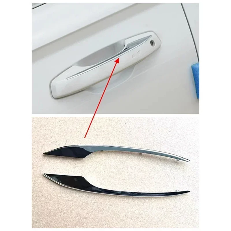 

Car Exterior Chrome Door Handle Cover Cap Strip for Geely KX11 Xingyue L Monjaro 2021 2022 2023 2024