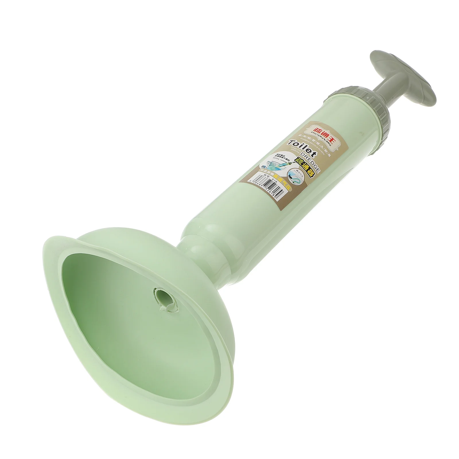 

High Pressure Toilet Plunger Holder Powerful Drain Cleaner for Bathroom Kitchen Sink Rubber Tool Long Use