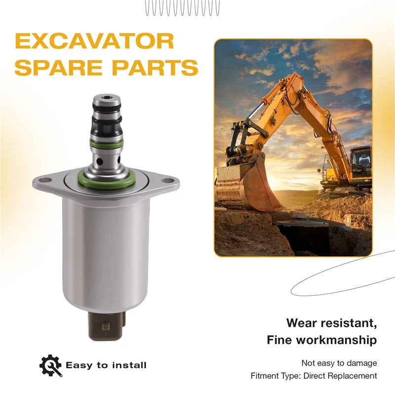 

Crane Pilot Valve TM70301 12V Hydraulic Pump Proportional Solenoid Valve Excavator Accessories-Boom
