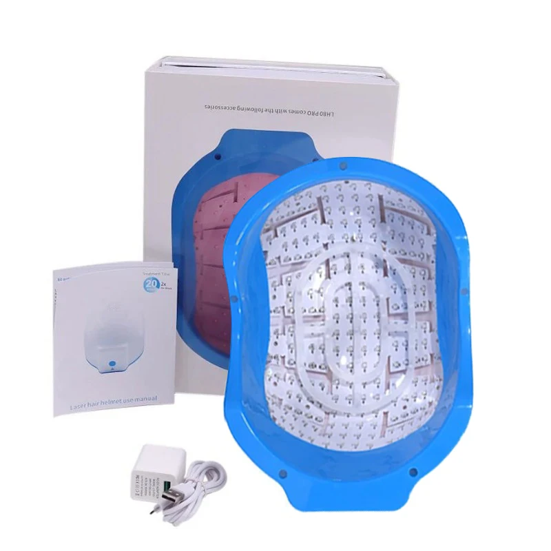 Factory Direct Sale 272 Diodes Red Light Laser Hair Growth Helmet For Anti Hair Loss Laser Hair Regrowth Therapy