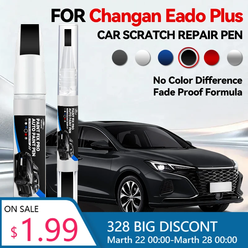 

Ручка-корректор для ремонта краски Changan Eado Plus, средство для удаления царапин, аксессуары для авто, черный, белый, серебристый, красный, серый, красный