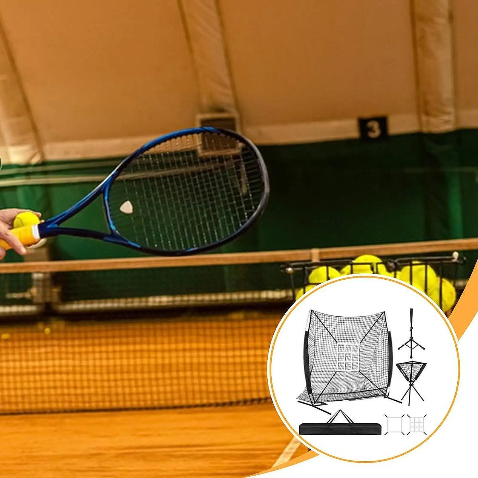 Baseball Softball Net Training Net for Practice Pitching, Batting & Fielding