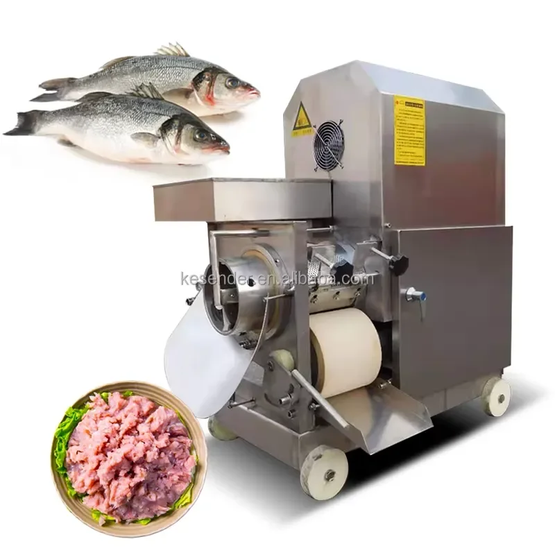 Fish Flesh Separator and Separating Machine Fish Removing Machine Fish Meat Picker Picking Machine