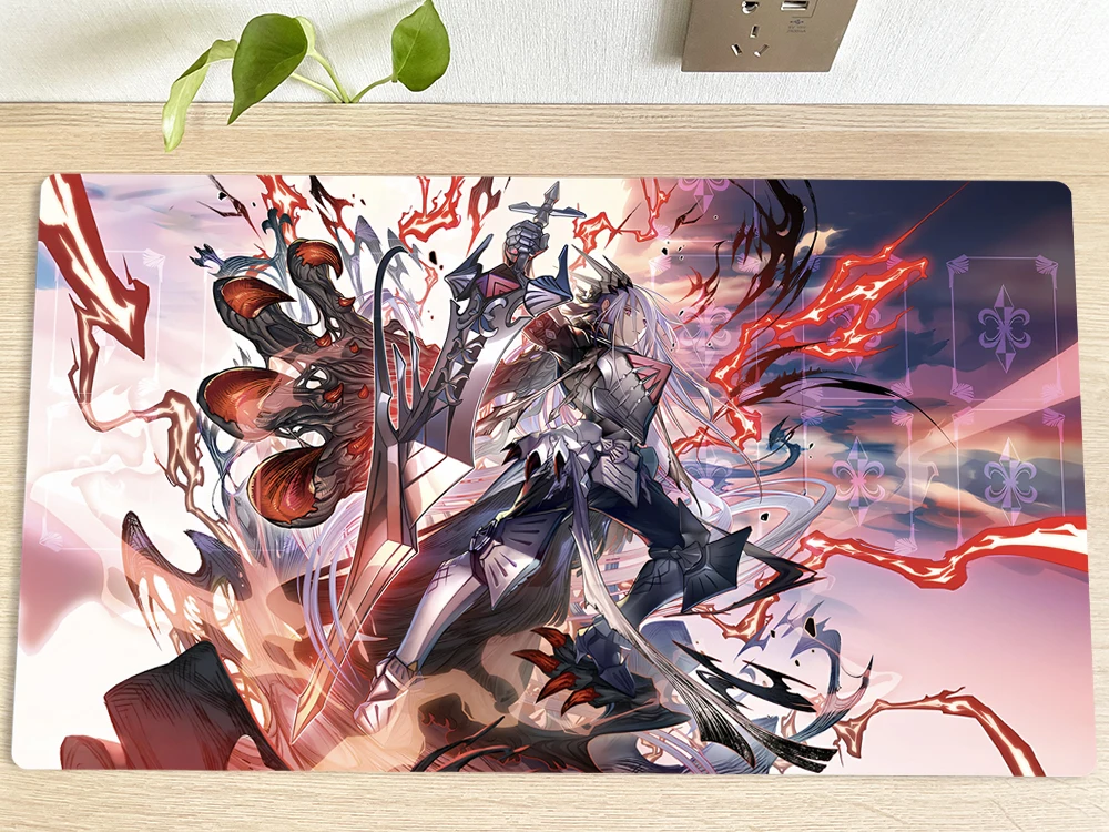 

YuGiOh настольный игровой коврик Despian Luluwalilith TCG CCG коврик для торговых карточных игр коврик для мыши игровой игровой коврик коврик для мыши с сумкой