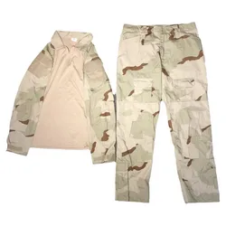 TACTICAL TOM DCU GEN2 Desert Combat Uniform Frog Clothes Long sleeved + Long pants Desert G2 Training Clothes