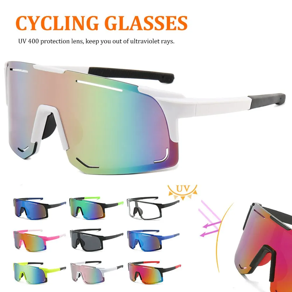 Polarized Cycling Sunglasses UV Protection Windproof Glasses For Men Women Polarized Lens Road Riding Bike Sport Glasses Eyewear