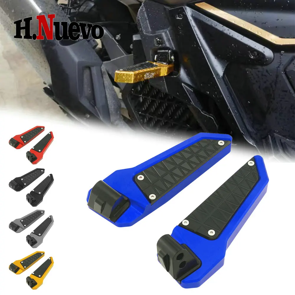 

For HONDA ADV150 ADV160 PCX150 PCX160 2019-2023 Motorcycle Rear Passenger Footpad Foot Steps Foldable Pedals Rests