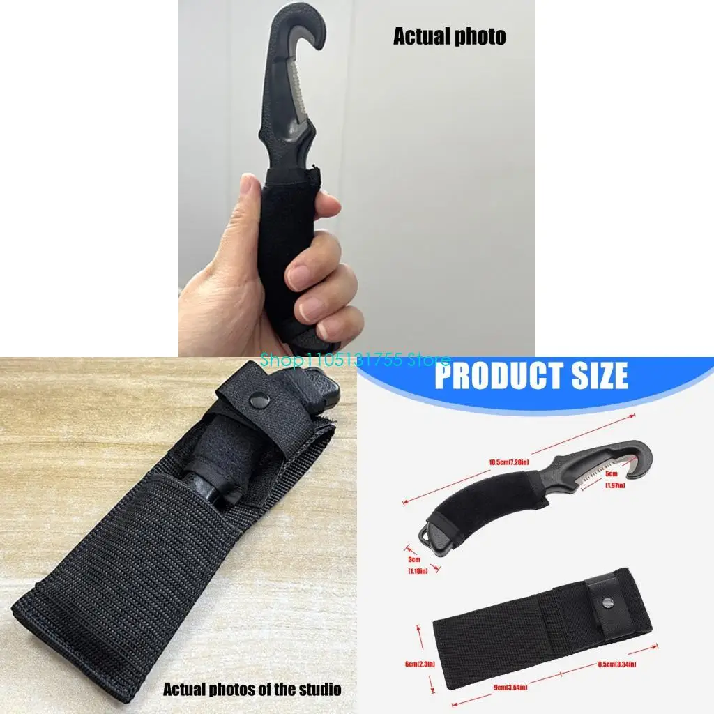 

Light weight Diving Safety Equipment For Cutting Rope and Fishing Net，for Snorkeling Swimming and Marine Activity