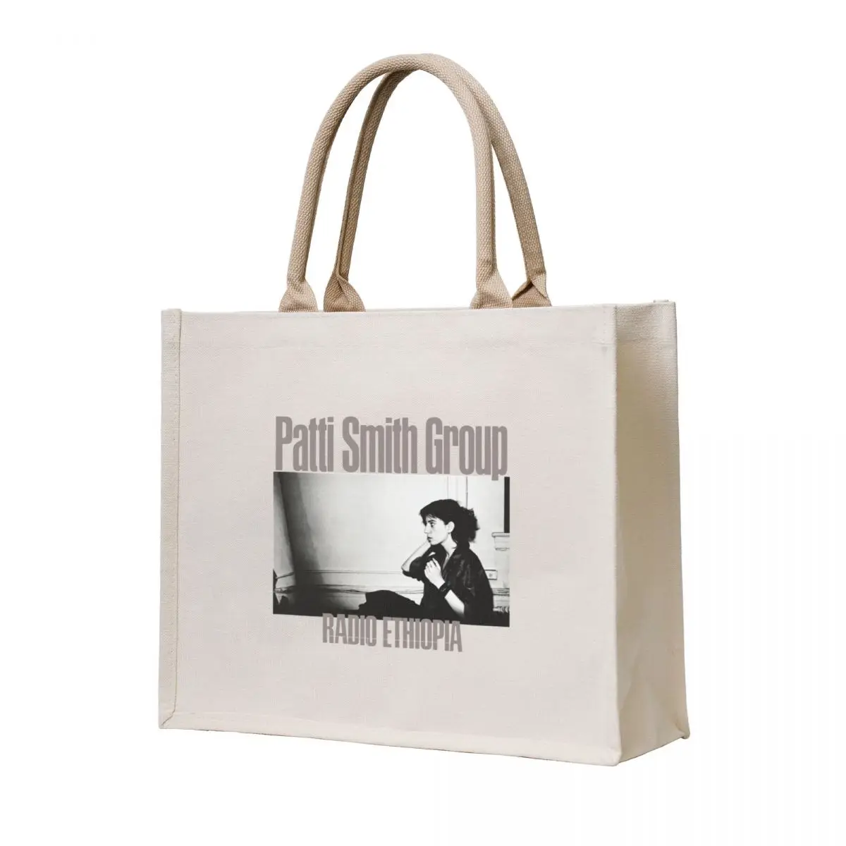 

Patti Smith Group, Radio Ethiopia Tote Bag tote bag men's Lady bag tote bags men shopping logo