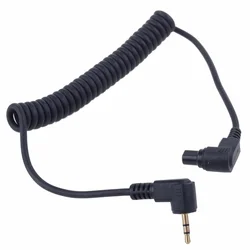 2.5 mm -C3 Off Camera shutter release cable connection cable, for Canon 1D / 5D / 6D / 5DII / 5DIII / 7D / 10D / 20D / 30D / 40D