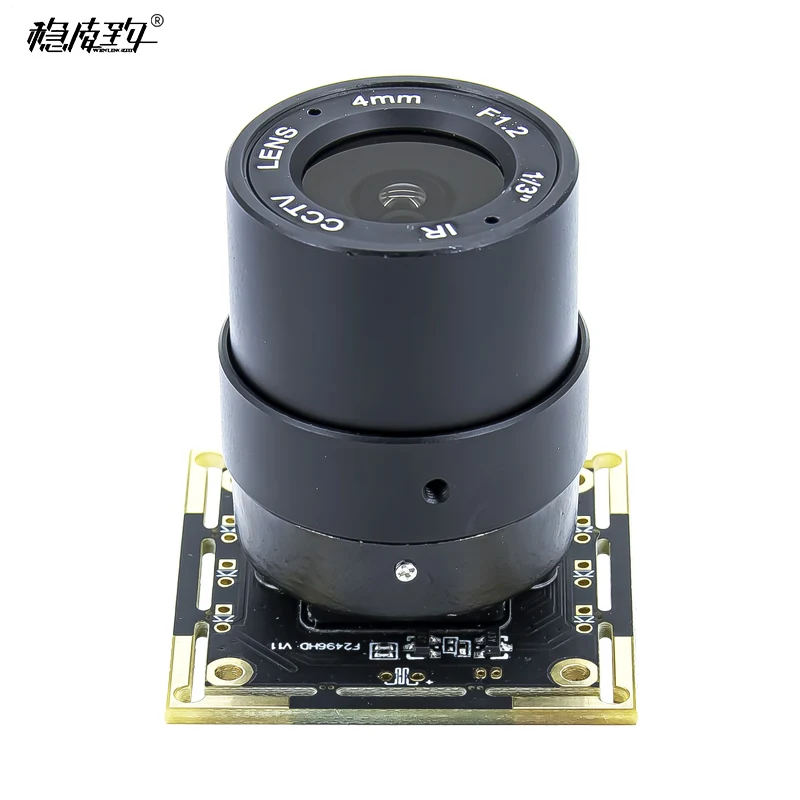 

2-миллионный широкоугольный модуль камеры высокой четкости 1080P, модуль распознавания лиц без привода, промышленная камера USB2.0