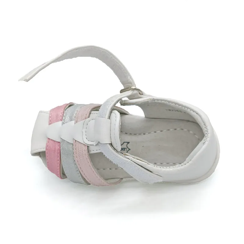 Lovely Flower Orthopedic Leather Sandals ,Fashion summer Baby Sandals Kids Girl antiskid Soft Shoes ,inner Genuine Leather