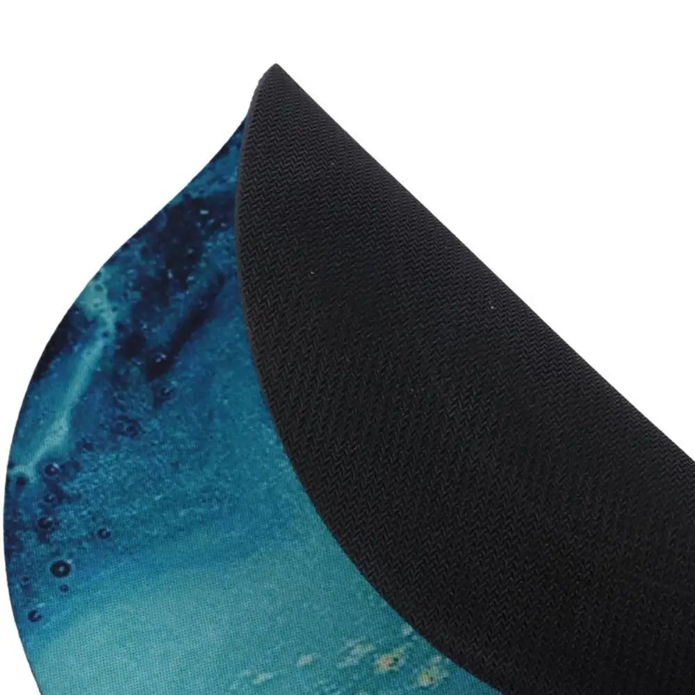 Multipurpose 7.9 X 7.9 Inches Mouse Pad Round Marble Pattern Mouse Pad Colored Non Slip Mouse Pad