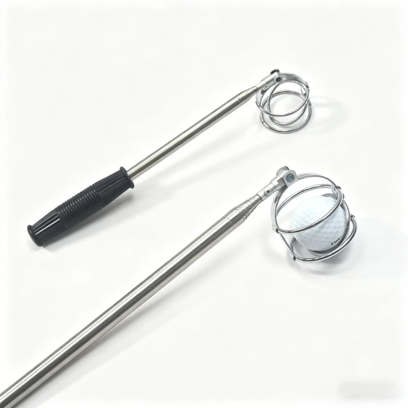 Telescoping Golf Ball Device For Water districts And Sand
