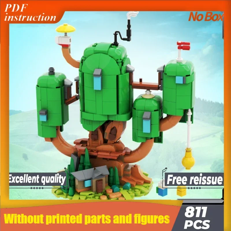 ChristmasPopular Game Model Moc Building Bricks Adventure Treehouse Technology Modular Blocks Gifts  Toys DIY Sets Assembly