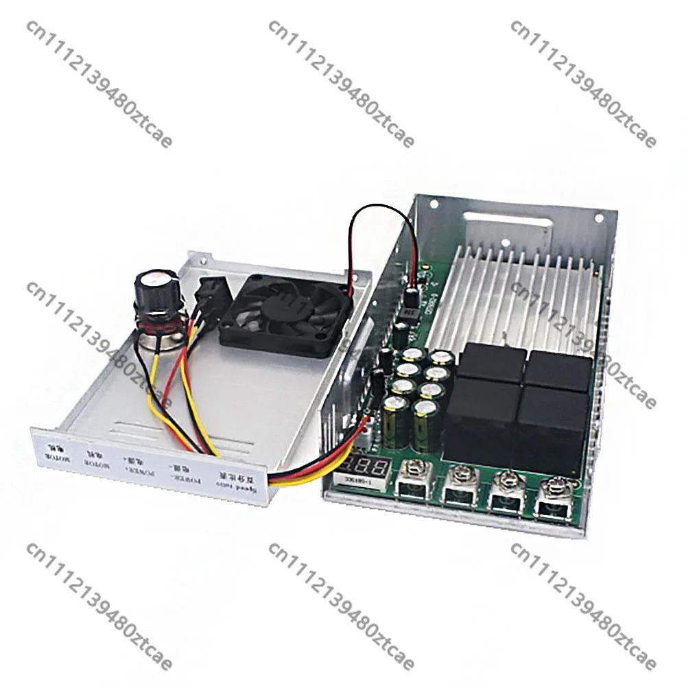 200A High Power Industrial DC Motor Speed Controller 12-48V Forward Reverse Switch