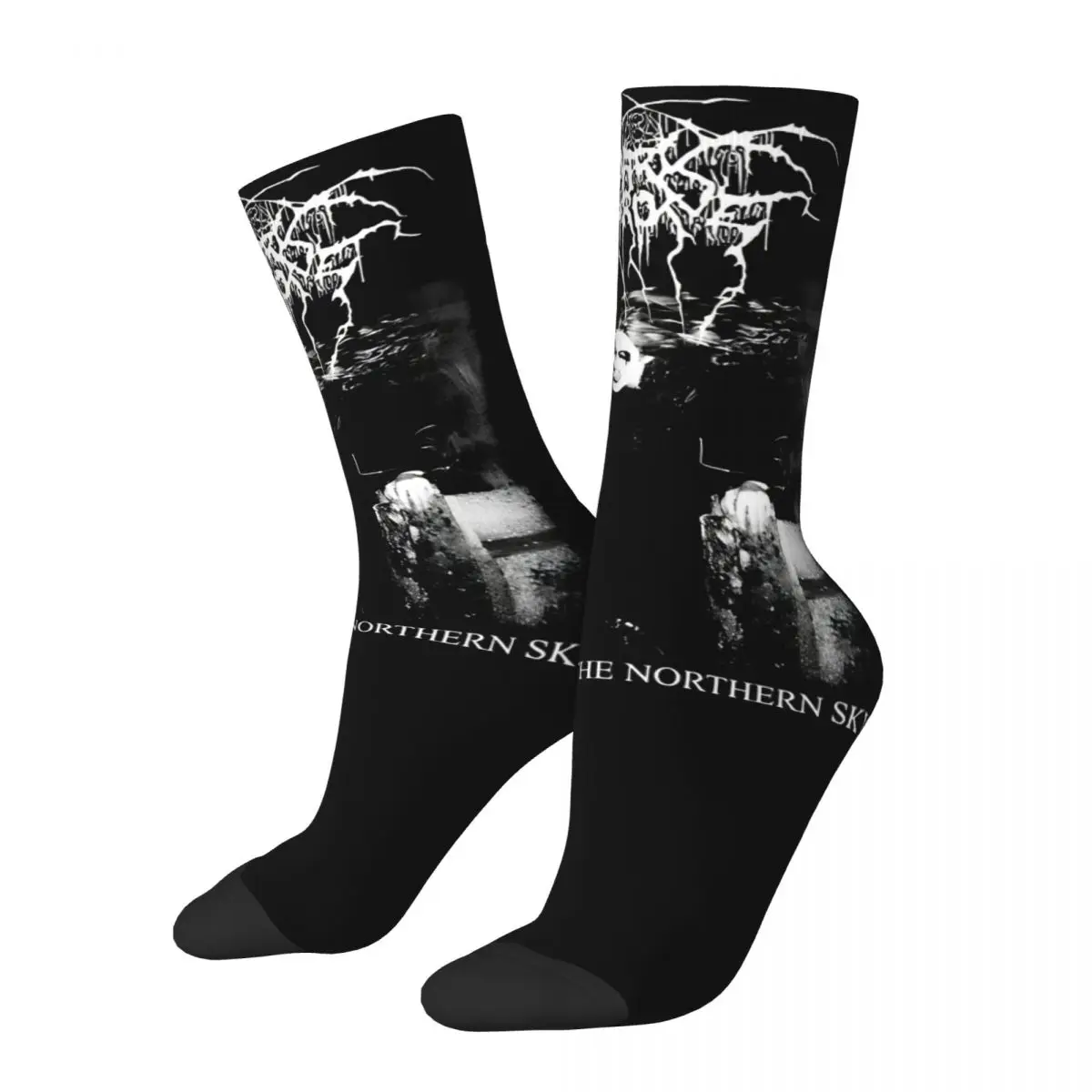 Darkthrone Transilvanian Hunger Stockings Design Trendy Socks Autumn Anti Sweat Socks Men Climbing Medium Soft Socks