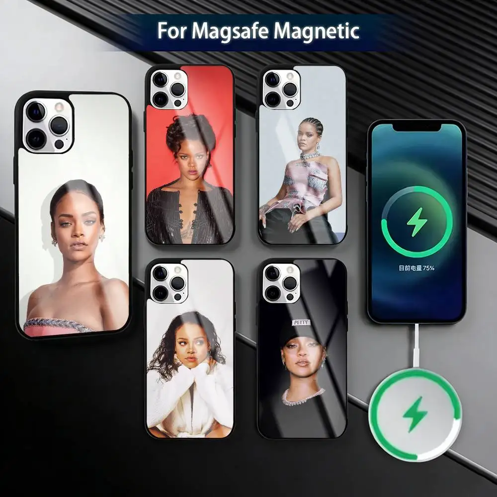 

Kylie J-Jenner Phone Case For iPhone17,16,15,14,13,12,11 Plus,Pro Magnetic with Magsafe Wireless Charging